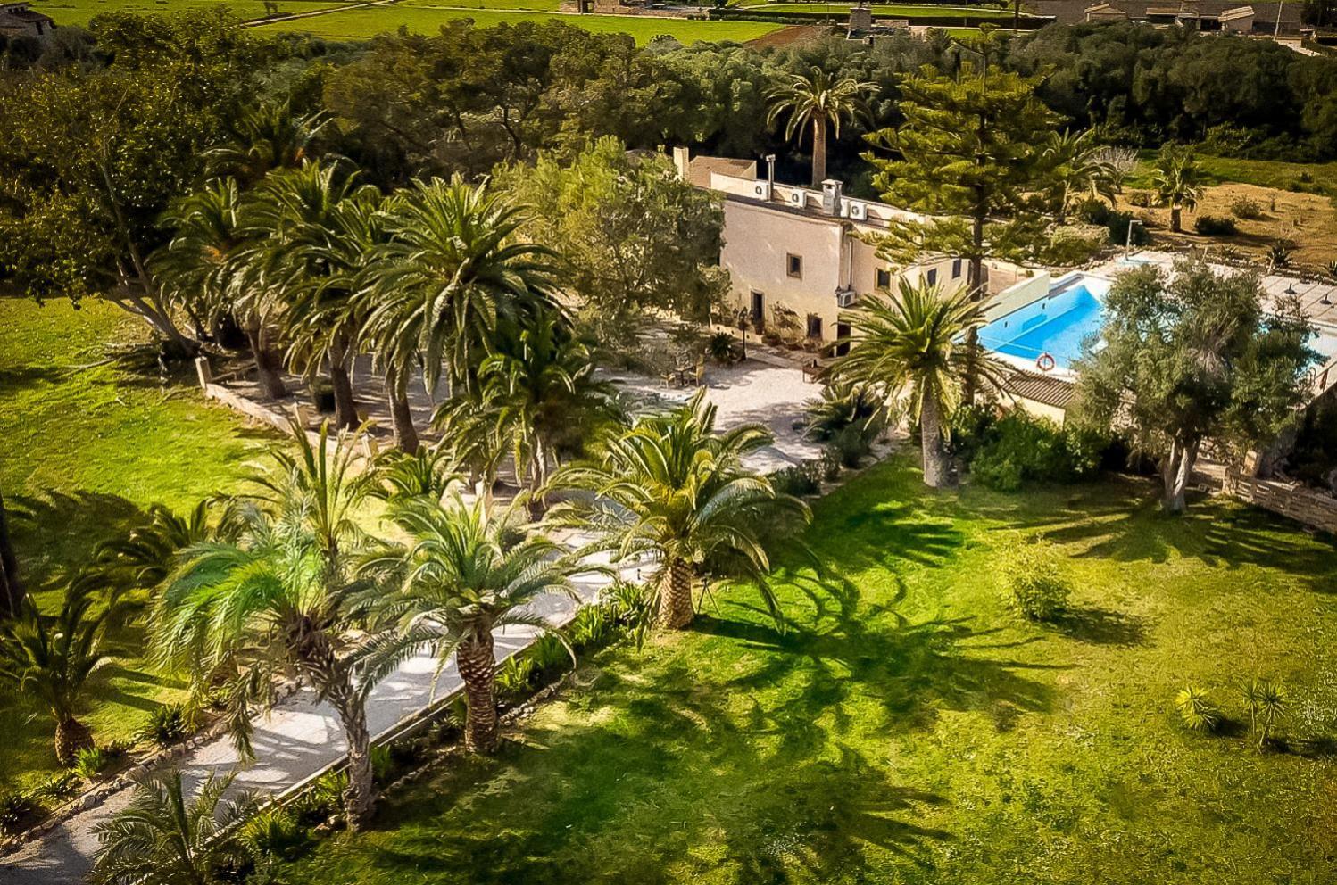 Finca Hotel Rural Predio Son Serra Can Picafort  Esterno foto